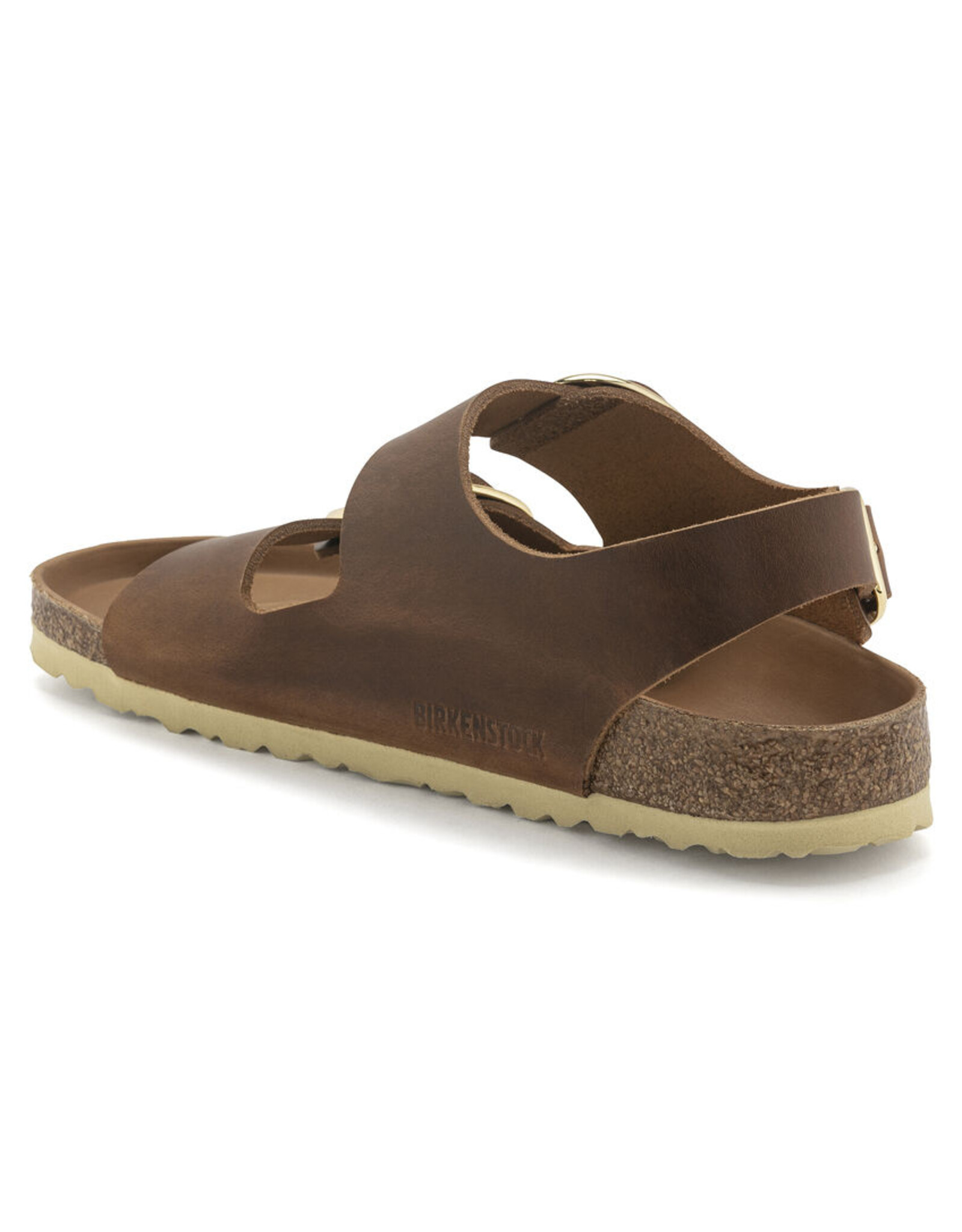 BIRKENSTOCK MILANO BIG BUCKLE COGNAC OILED LEATHER