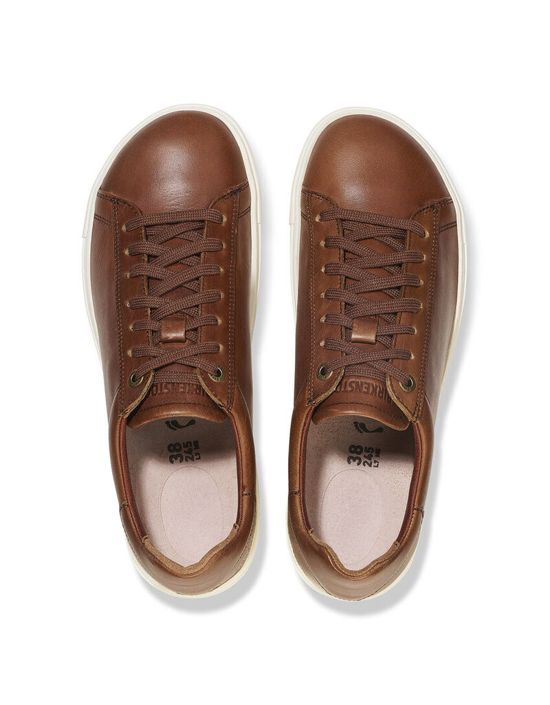 BIRKENSTOCK BEND LEATHER-COGNAC