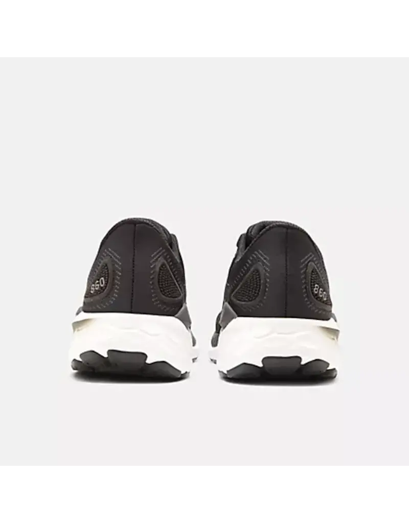 NEW BALANCE MEN'S 860V13-BLACK/WHITE/MAGNET
