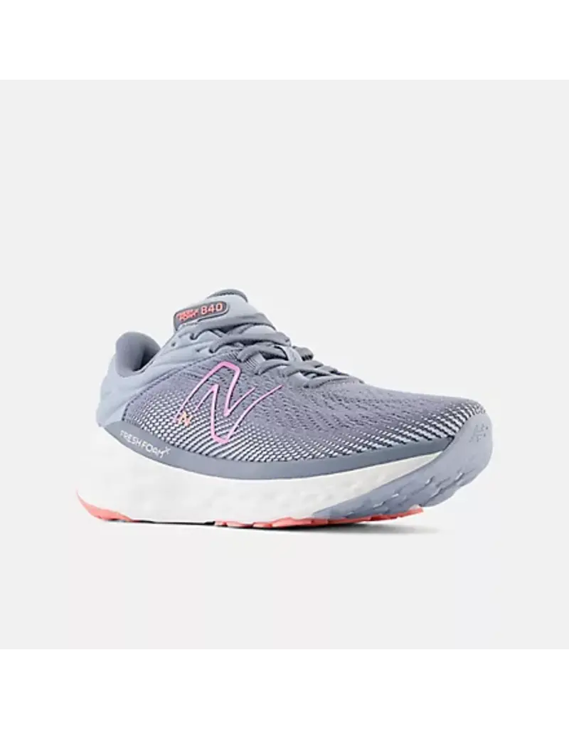 NEW BALANCE WOMEN'S 840FV1-ARCTIC GREY/RASPBERRY