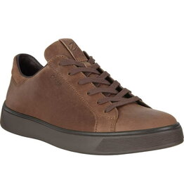 ECCO MEN'S STREET TRAY GTX SNEAKER-COCOA BROWN