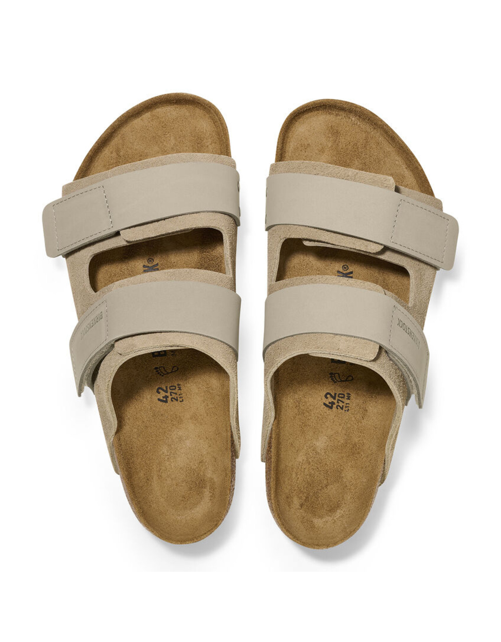 BIRKENSTOCK UJI SUEDE/NUBUCK TAUPE