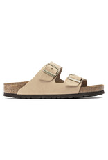 BIRKENSTOCK ARIZONA SOFT FOOTBED SANDCASTLE NUBUCK