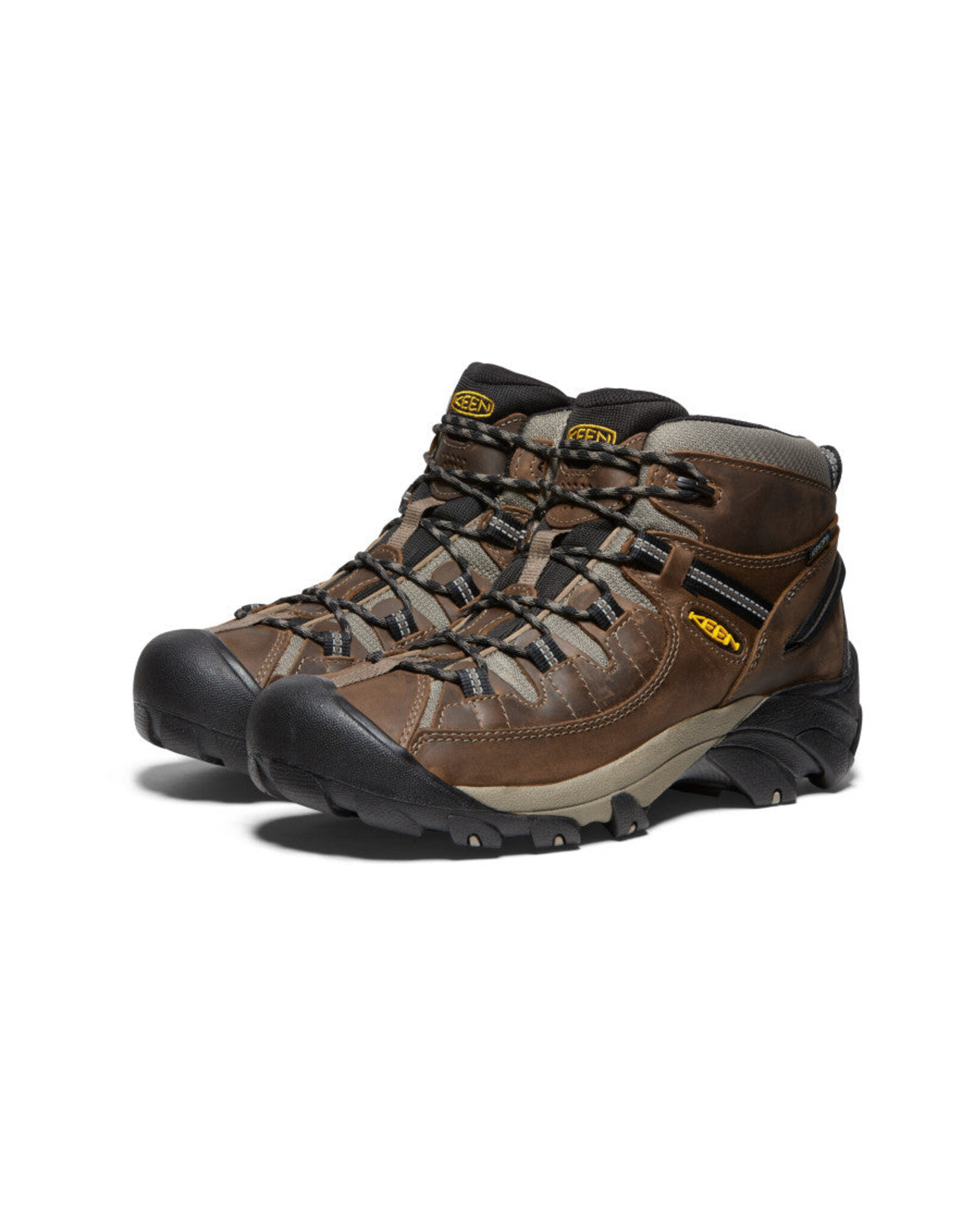 KEEN MEN'S TARGHEE II WATERPROOF MID-SHITAKE/BRINDLE