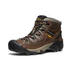 KEEN MEN'S TARGHEE II WATERPROOF MID-SHITAKE/BRINDLE