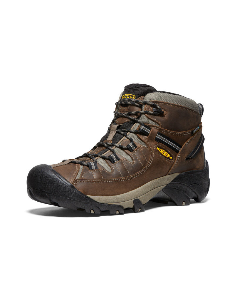 KEEN MEN'S TARGHEE II WATERPROOF MID-SHITAKE/BRINDLE
