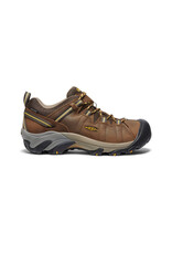 KEEN MEN'S TARGHEE II WATERPROOF LOW-CASCADE BROWN/GOLDEN YELLOW