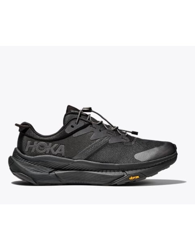 HOKA ONE ONE MEN'S TRANSPORT-BLACK/BLACK