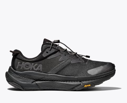 HOKA ONE ONE MEN'S TRANSPORT-BLACK/BLACK