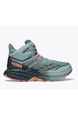 HOKA ONE ONE WOMEN'S SPEEDGOAT 5 MID GTX-AGAVE/SPRUCE