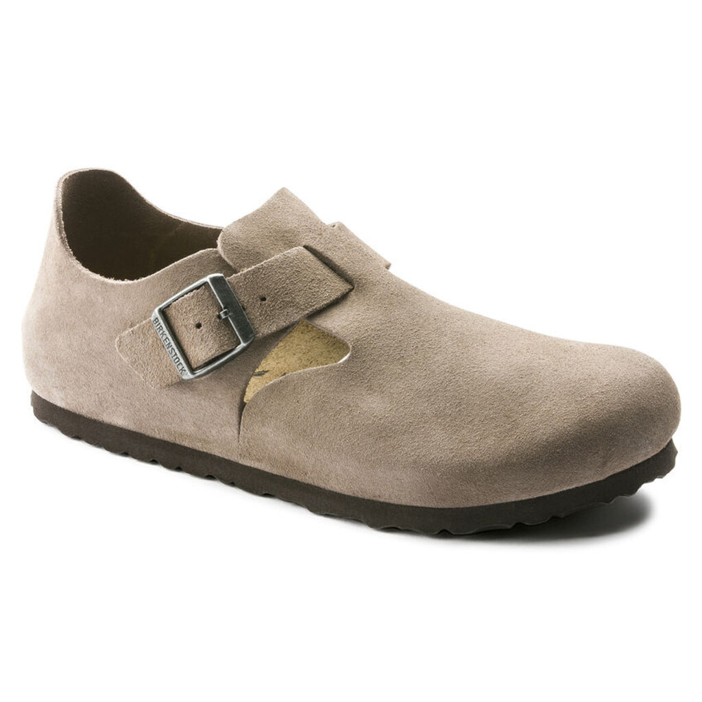 BIRKENSTOCK LONDON TAUPE SUEDE | BEND SHOE CO