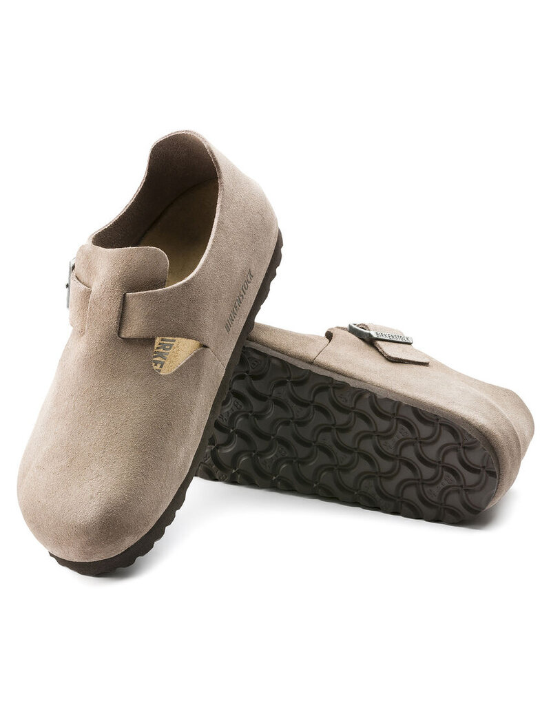 BIRKENSTOCK LONDON TAUPE SUEDE