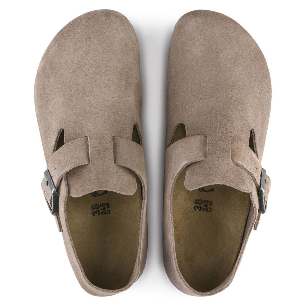 BIRKENSTOCK LONDON TAUPE SUEDE | BEND SHOE CO