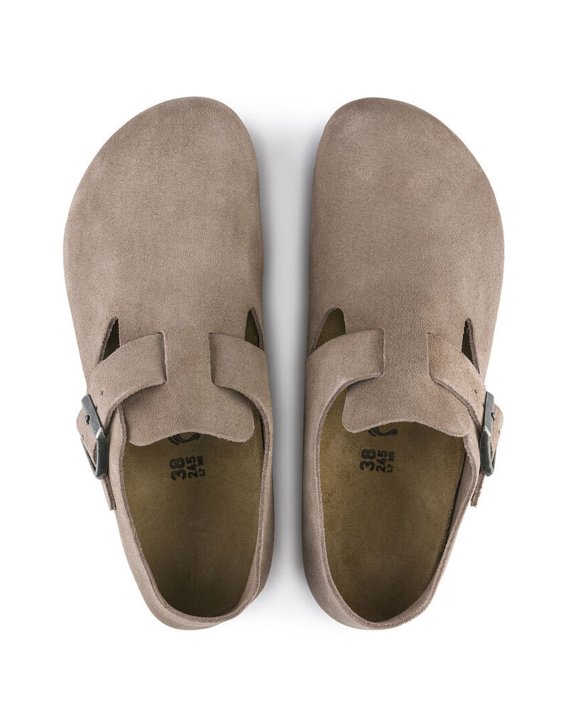 BIRKENSTOCK LONDON TAUPE SUEDE