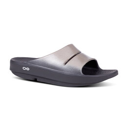 OOFOS WOMEN'S OOAHH LUXE SLIDE-LATTE