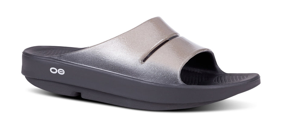 OOFOS WOMEN'S OOAHH LUXE SLIDE-LATTE