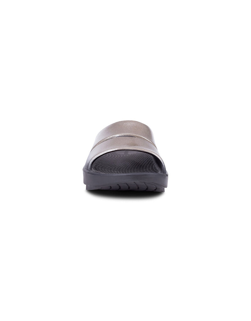 OOFOS WOMEN'S OOAHH LUXE SLIDE-LATTE