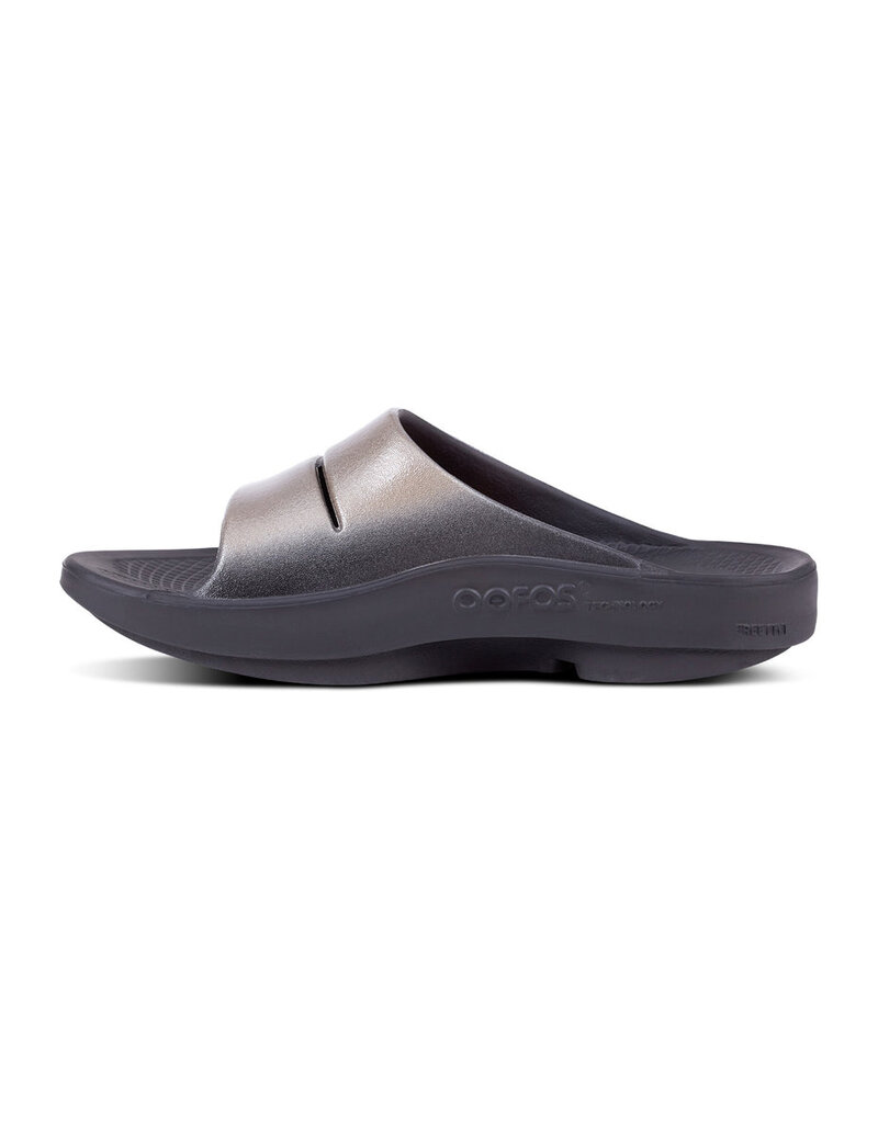 OOFOS WOMEN'S OOAHH LUXE SLIDE-LATTE