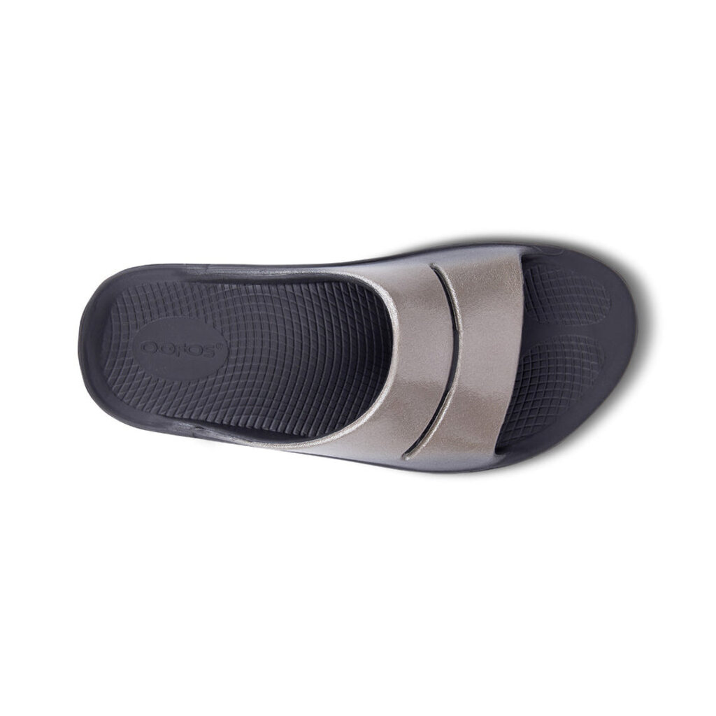OOFOS WOMEN'S OOAHH LUXE SLIDE-LATTE