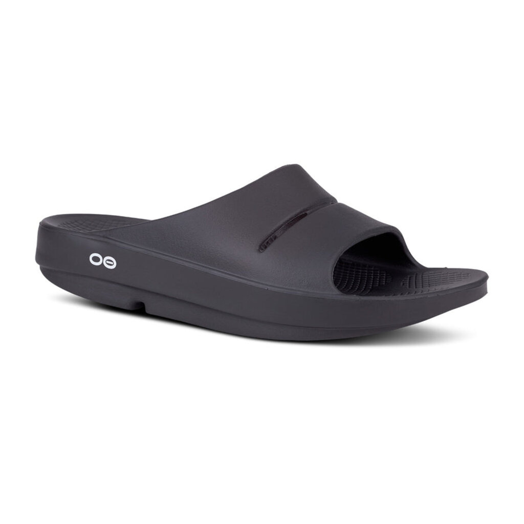 OOFOS OOAHH SLIDE-BLACK