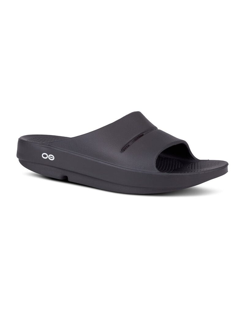 OOFOS OOAHH SLIDE-BLACK