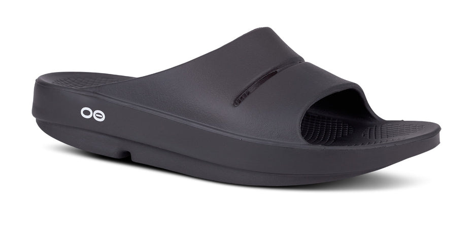 OOFOS OOAHH SLIDE-BLACK