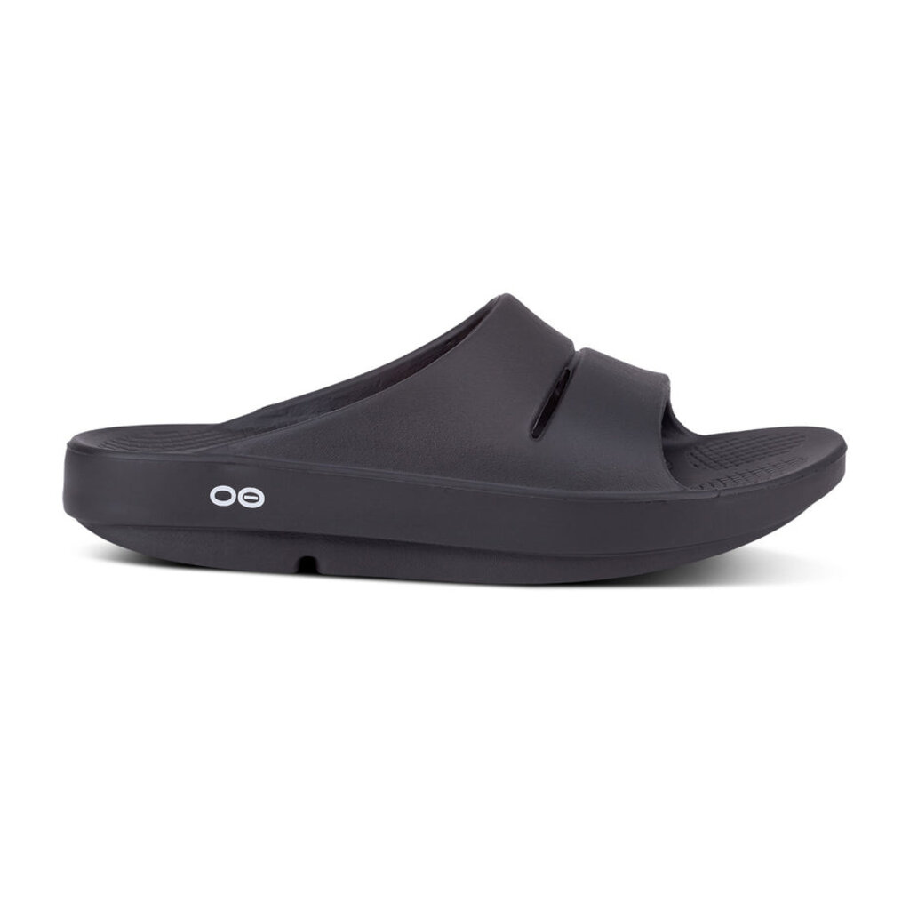 OOFOS OOAHH SLIDE-BLACK
