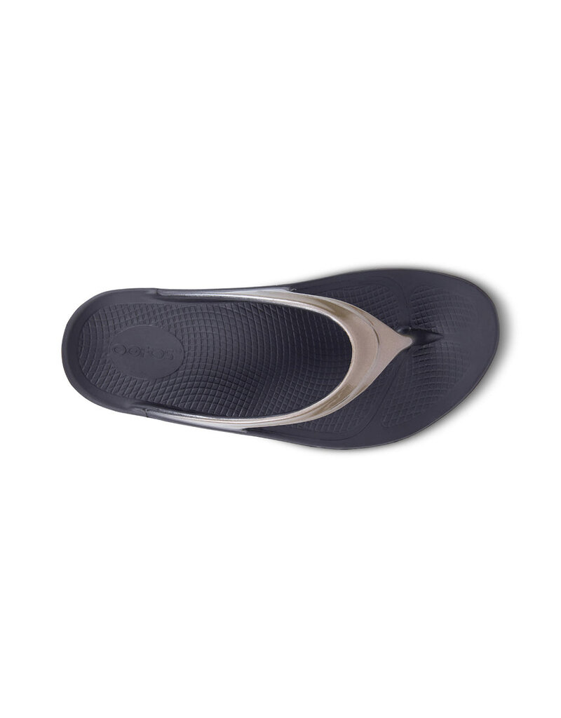 OOFOS OOLALA LUXE SANDAL-LATTE