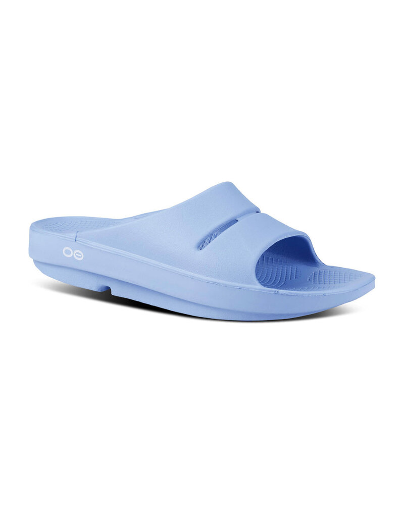 OOFOS OOAHH SLIDE-NEPTUNE BLUE