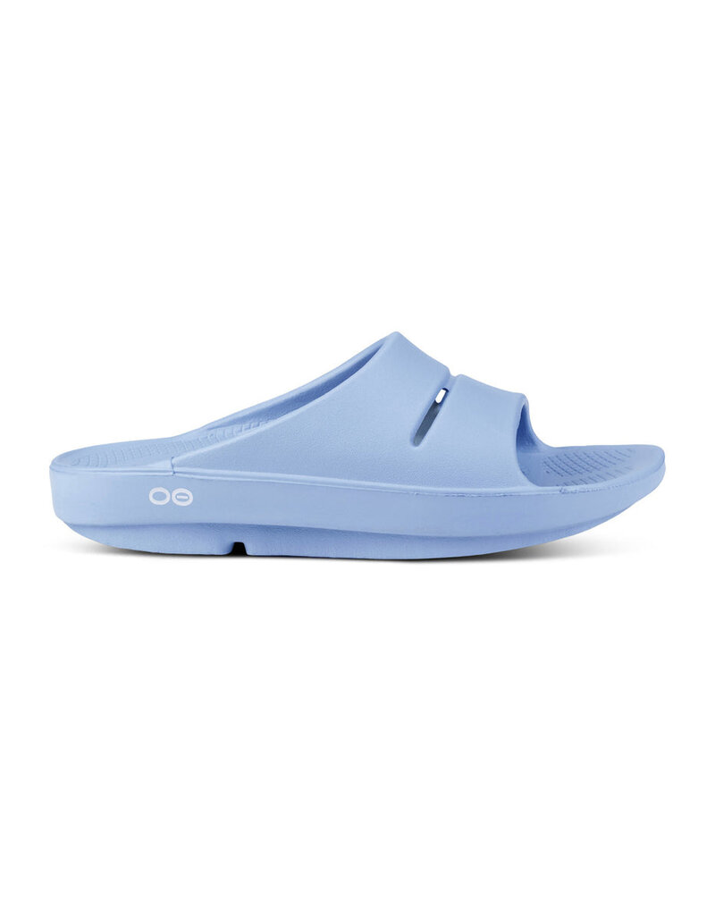 OOFOS OOAHH SLIDE-NEPTUNE BLUE