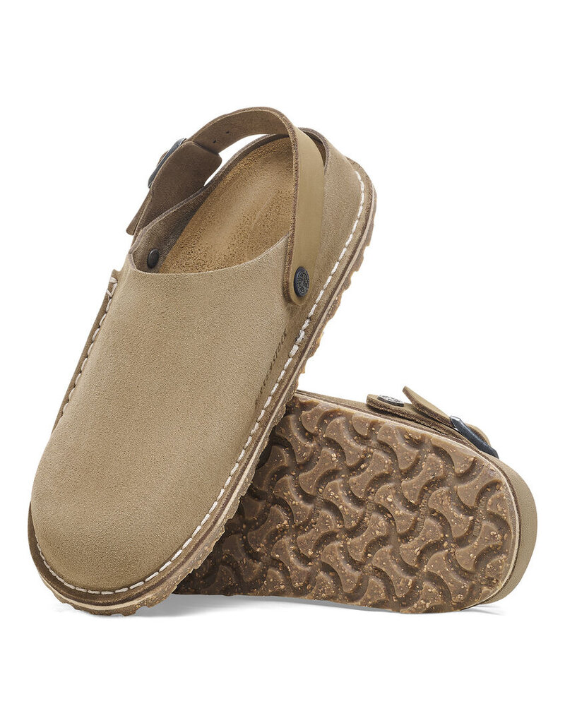 BIRKENSTOCK LUTRY SUEDE GRAY TAUPE