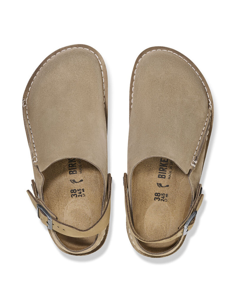BIRKENSTOCK LUTRY SUEDE GRAY TAUPE
