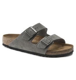 BIRKENSTOCK ARIZONA SUEDE-DESERTBUCK WHALE GRAY