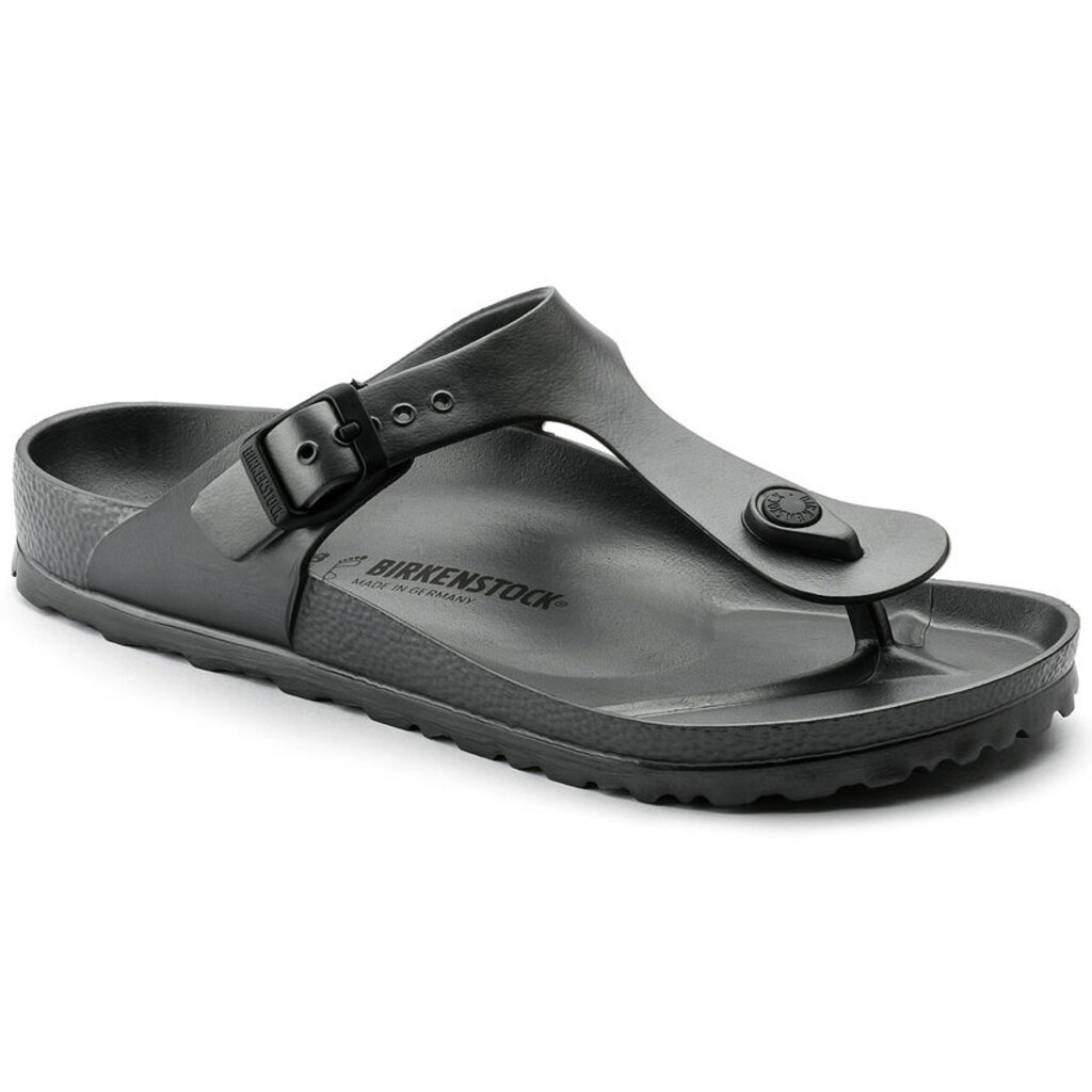BIRKENSTOCK GIZEH METALLIC ANTHRACITE EVA - BEND SHOE CO