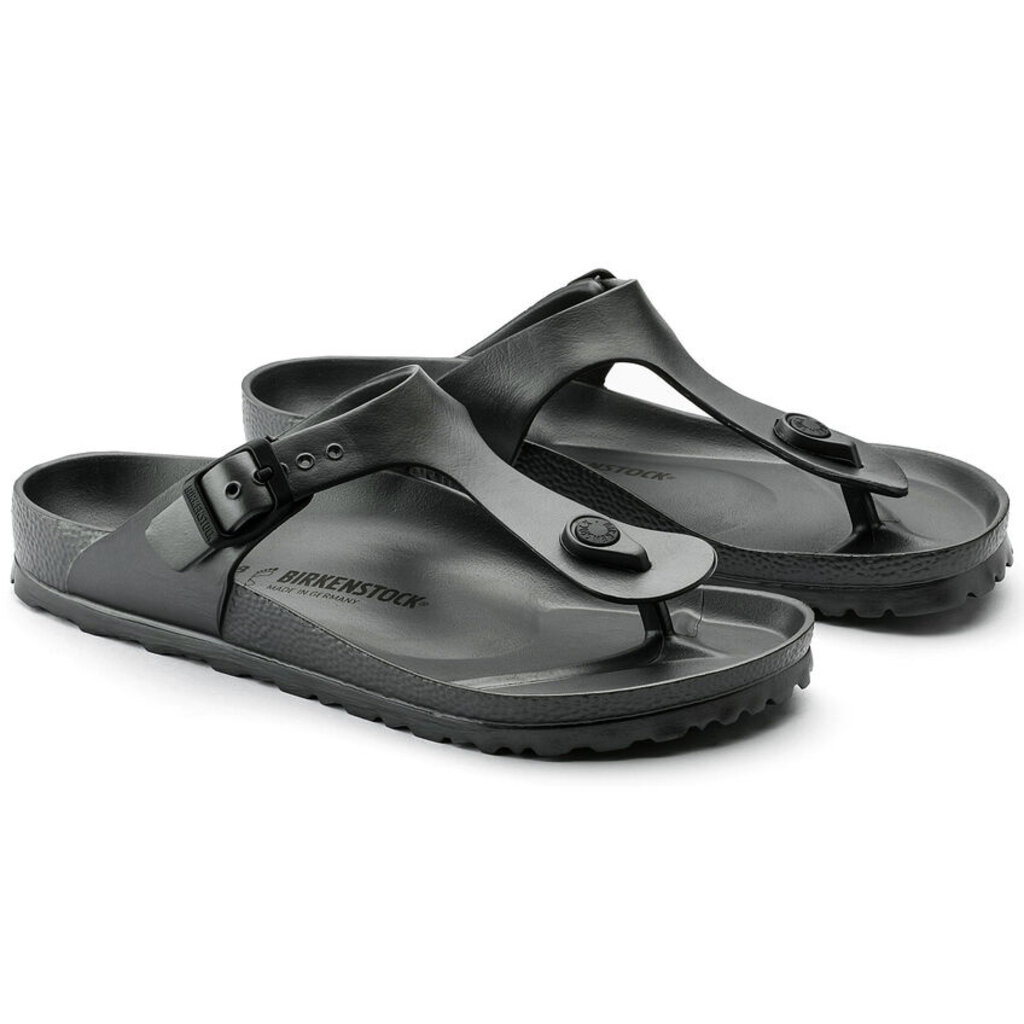 BIRKENSTOCK GIZEH METALLIC ANTHRACITE EVA - BEND SHOE CO