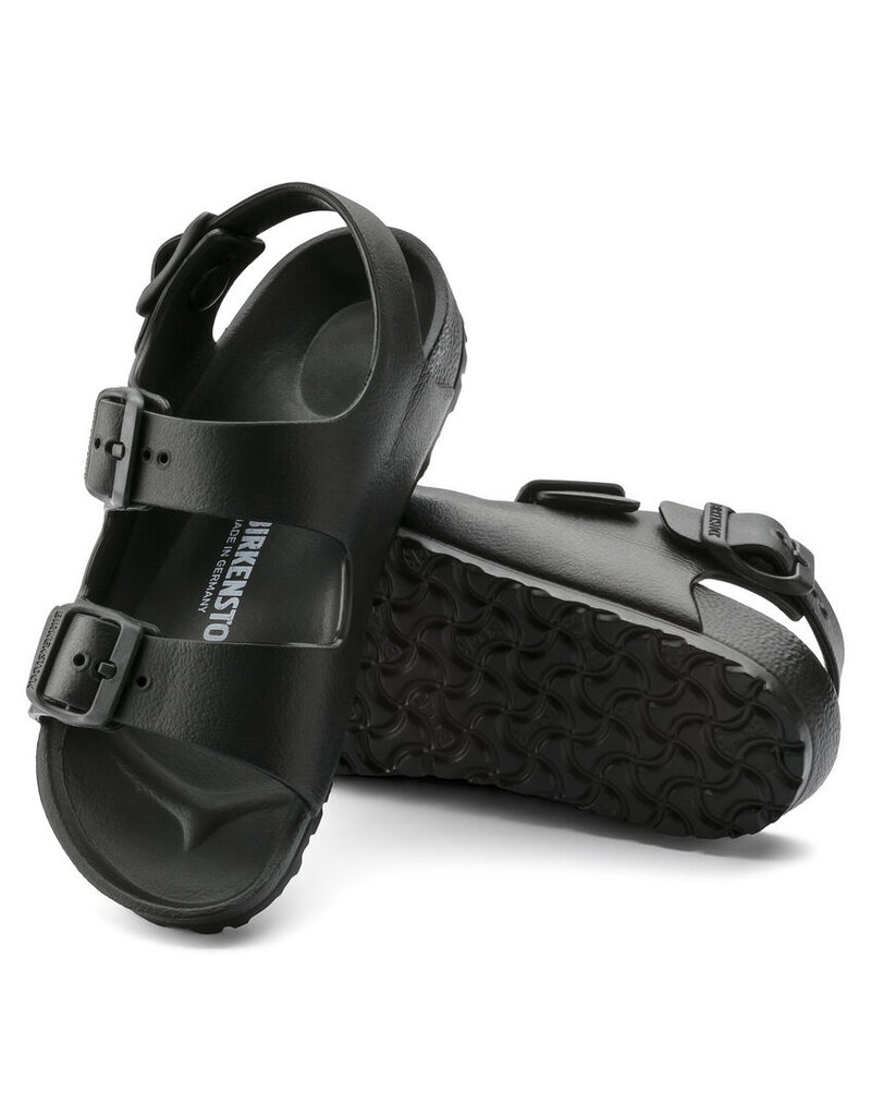 BIRKENSTOCK MILANO KIDS-BLACK EVA