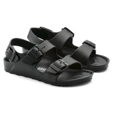 BIRKENSTOCK MILANO KIDS-BLACK EVA