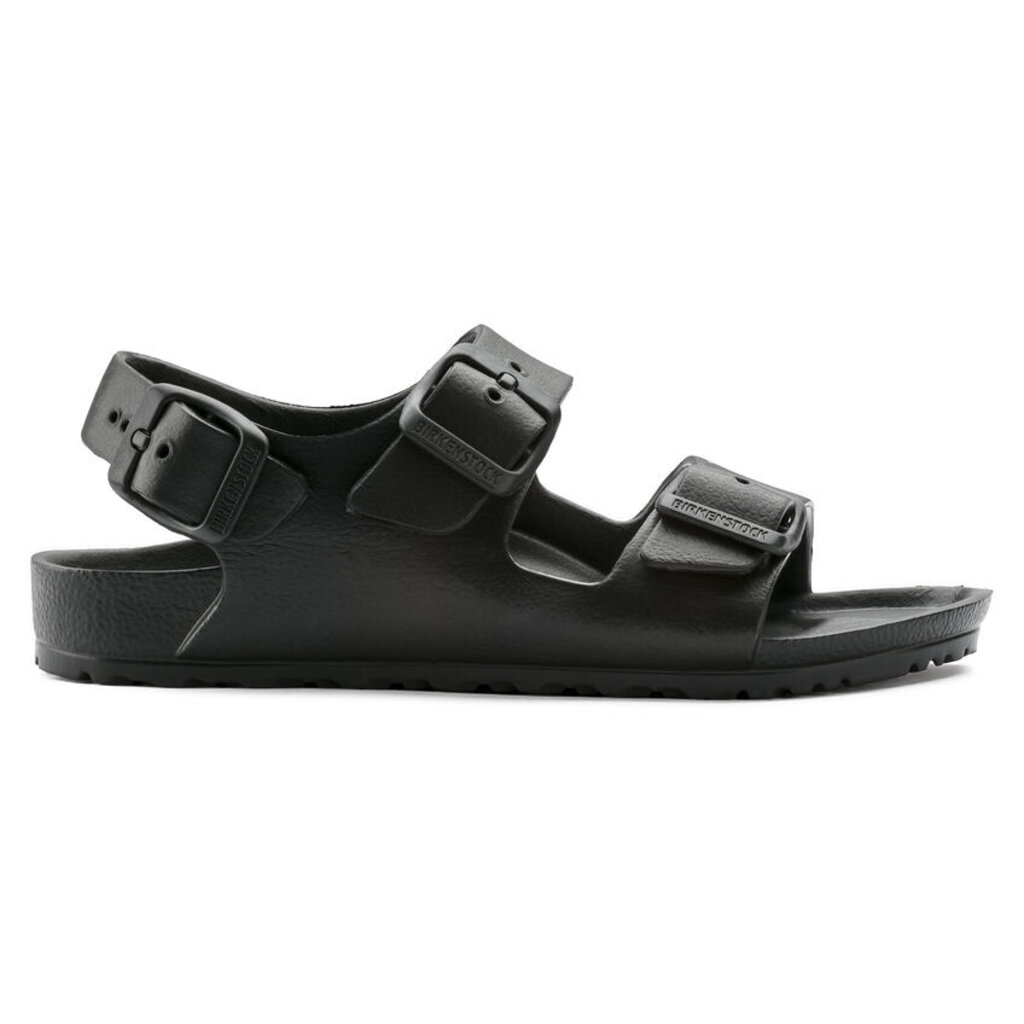 BIRKENSTOCK MILANO KIDS-BLACK EVA