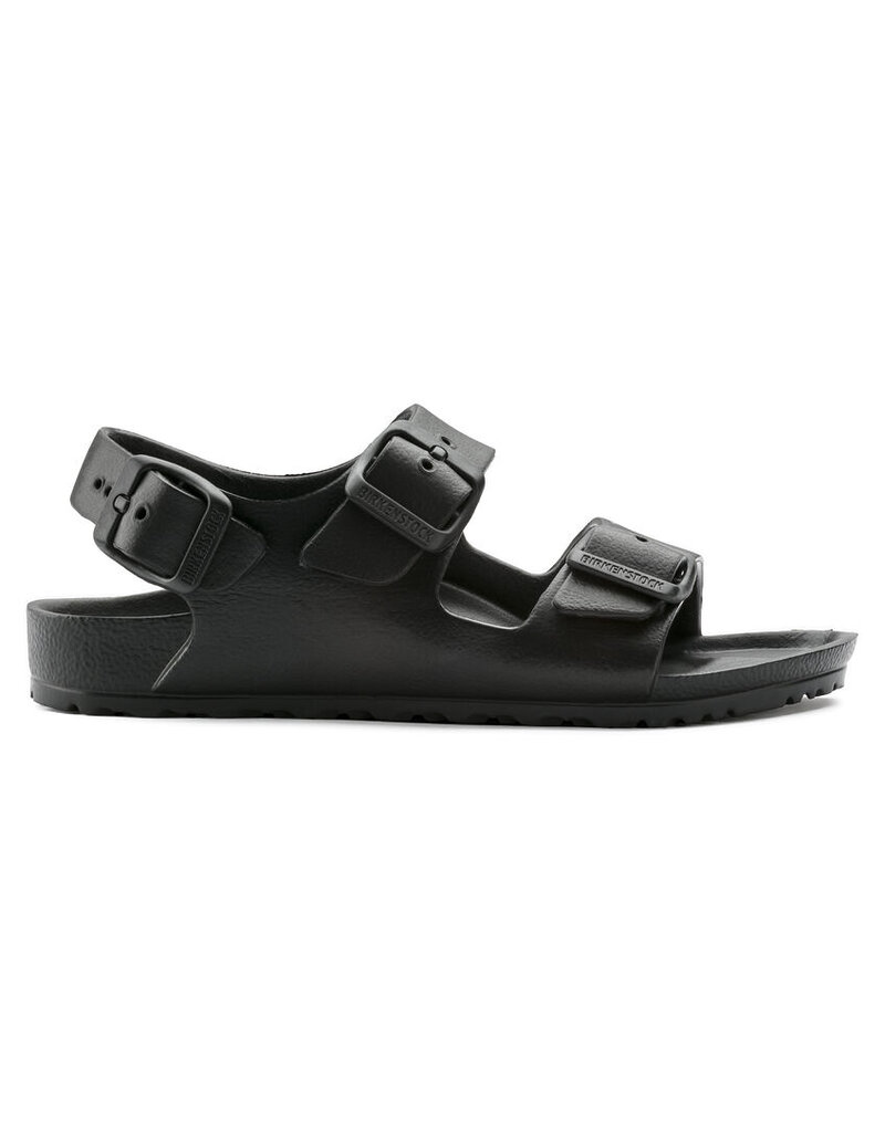 BIRKENSTOCK MILANO KIDS-BLACK EVA