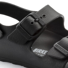 BIRKENSTOCK MILANO KIDS-BLACK EVA