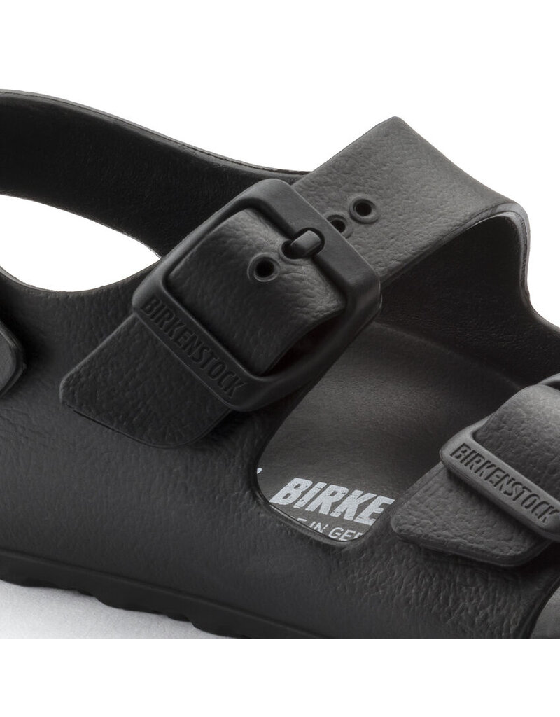 BIRKENSTOCK MILANO KIDS-BLACK EVA