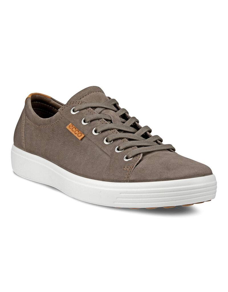 ECCO MEN'S SOFT 7 SNEAKER-DARK CLAY/LION