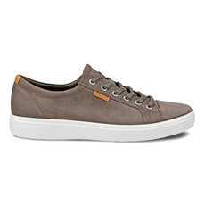 ECCO MEN'S SOFT 7 SNEAKER-DARK CLAY/LION