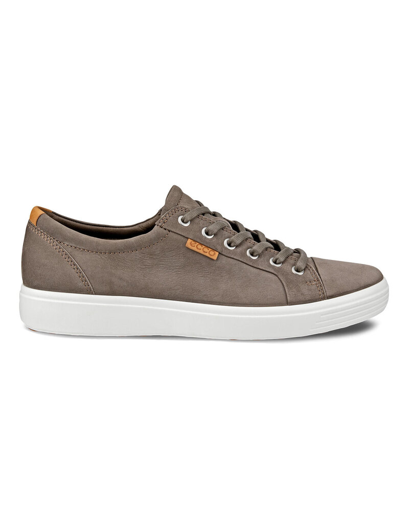 ECCO MEN'S SOFT 7 SNEAKER-DARK CLAY/LION