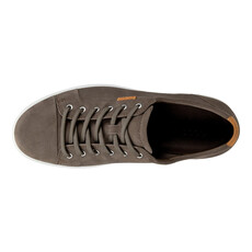 ECCO MEN'S SOFT 7 SNEAKER-DARK CLAY/LION
