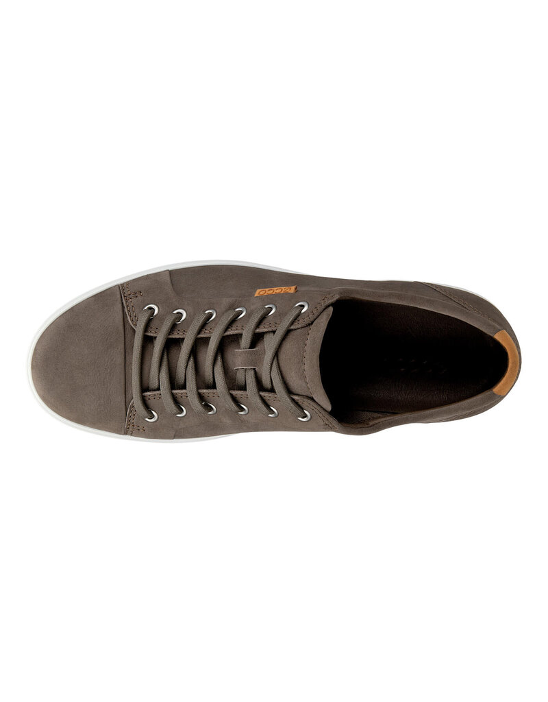 ECCO MEN'S SOFT 7 SNEAKER-DARK CLAY/LION