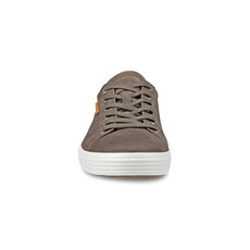 ECCO MEN'S SOFT 7 SNEAKER-DARK CLAY/LION