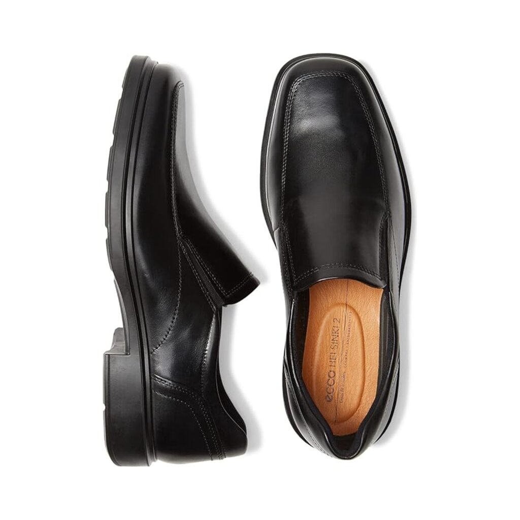 ECCO MEN'S HELSINKI 2.0 APRON TOE SLIP-BLACK