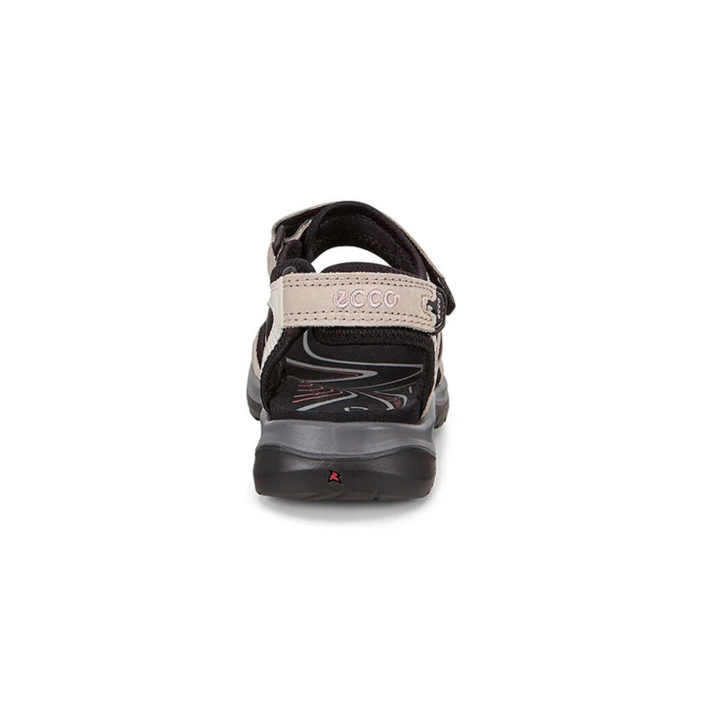 ECCO WOMEN'S YUCATAN SANDAL-ATMOSPHERE/ICE W/BLACK