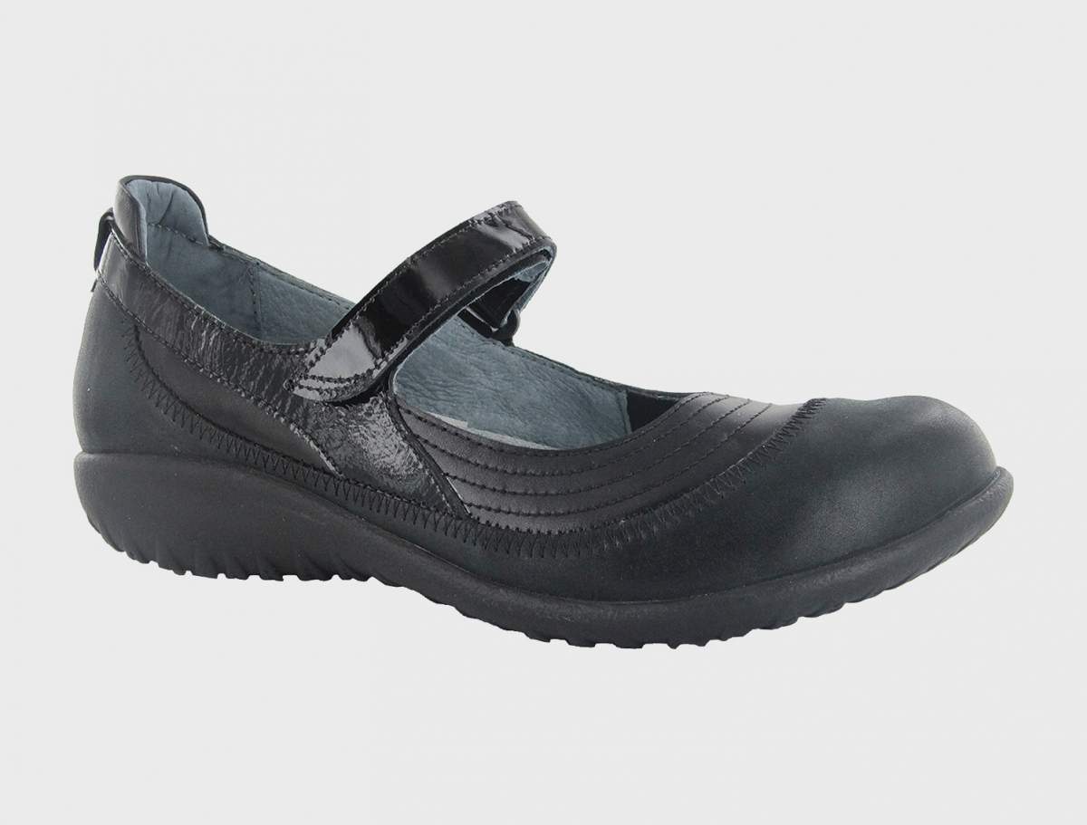 NAOT WOMEN'S KIREI-SHINY BLACK
